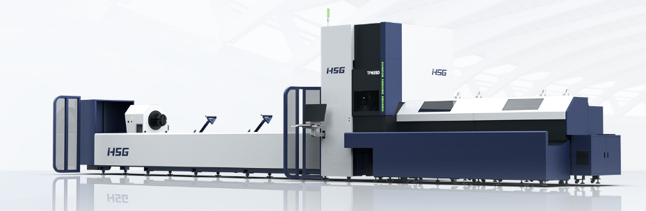 全自動上料激光切管機